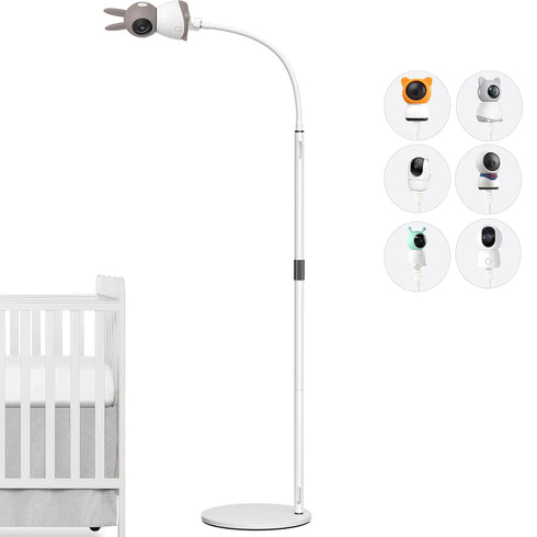 JAMYOK Telescopic Baby Monitor Floor Stand for BOIFUN Baby 2S/5S/6T, ieGeek Baby 1T,