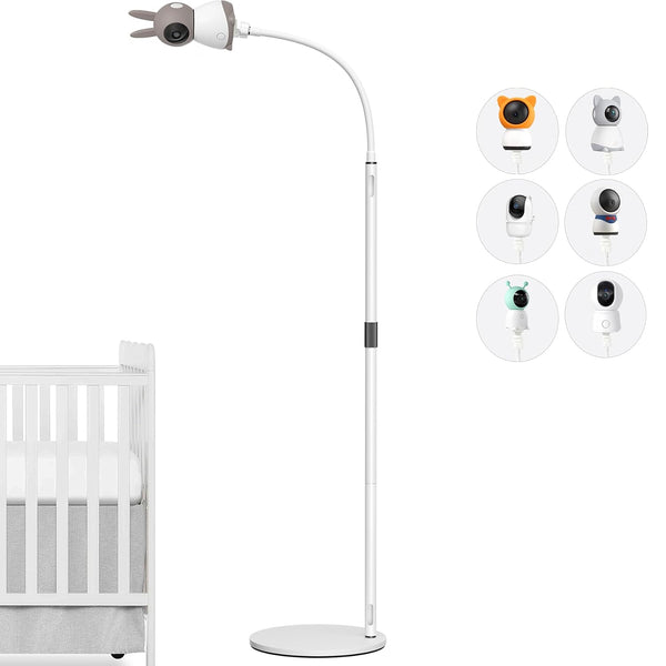 JAMYOK Telescopic Baby Monitor Floor Stand for BOIFUN Baby 2S/5S/6T, ieGeek Baby 1T,