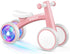 SEREED Colorful Lighting Baby Balance Bike, Toys for 1 Year Old Boys