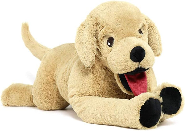 Lanmore 29" Dog Stuffed Animal Large Puppy Plush Golden Retriever Dogs Hugging Pillow