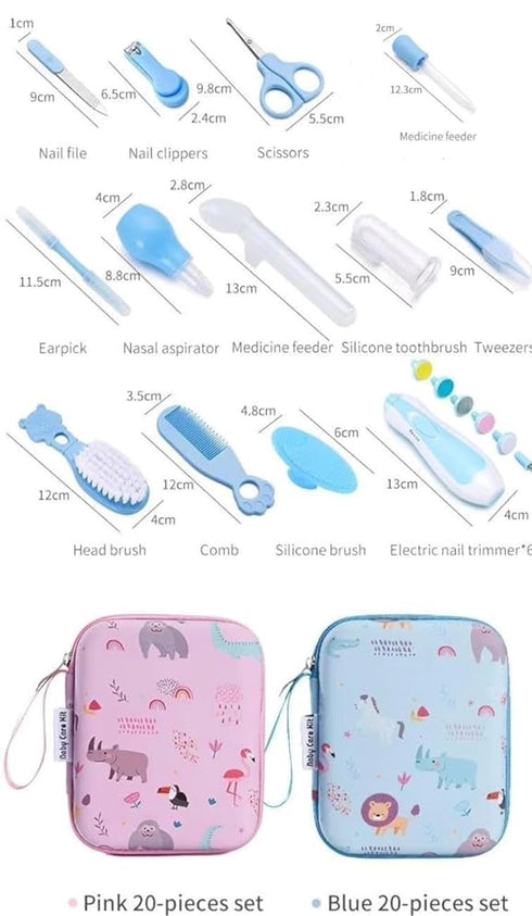 BRICAM Baby Grooming KIT- Nail Care (Blue)
