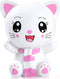 H&W Kitten Money Bank (Pink) - Shatterproof Cat Piggy Bank, First Coin Bank, Best Christmas Birthday Gift for Kids,