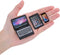 3Pcs Miniature Dollhouse Décor, 1:12 Metal Simulation Laptop, Tablet, Smart Phone Accessories (Black 3Pcs)