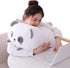 Panda Plush Stuffed Animal, Cute Cylindrical Body Pillow Toy Gifts for Kids, 8inch