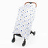 Muslin Stroller Cover, Versatile Sunshade, Windbreaker, and Insect Shield, Stylish and Breathable Travel Accessory