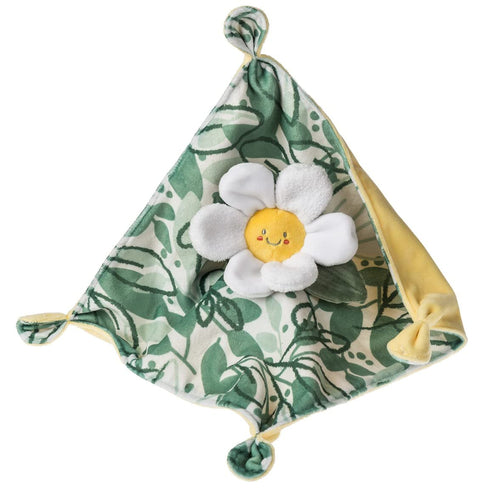 Mary Meyer Sweet Soothie Lovey Security Blanket, 10 x 10-inches, Daisy