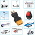 2 Pairs XT60 Plug Male Female Connector to T Plug Male Female Connector Conversion Adapter