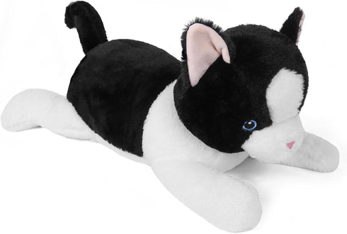 5 lbs, 27 inches Cat Weighted Stuffed Animals, Cuddly Plush Pillow Giant Plushie Ideal Gift for Adults & Kids