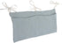 FAVOMOTO Bed Organizer Cotton Storage Bag with Double Slots for Efficient Diaper