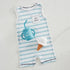 Stephan Baby Sippy Cups - Soft Silicone Training Cup with Lid & Straw, 4-Ounce, Beach Bum