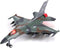 Diecast Fighter Jet Toy Military Falcon Replica Model - 1:400 Scale Airplane