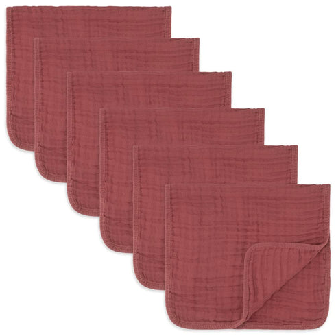 Set Comfy Cubs Muslin Baby Blanket and Burp Cloth
