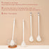 CXY 4PCS 360 Set 2025 Flexible Silicone Bottle Brush with Long Handle Soft Bristle Baby Bottle Brush Cleaner for Narrow