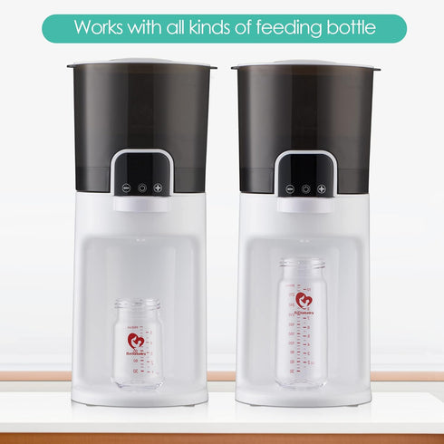 Cleaning,24/7 Temperature(Dark,110V Bellababy Instant Baby Bottle Warmer,Warm Water Dispenser for Making Formula Bottle