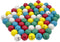 Plastic Bingo Balls, 3/5 inch Multicolored | 75 Count, Perfect for Bingo Nights, Raffles, and Lost Ball Replacements
