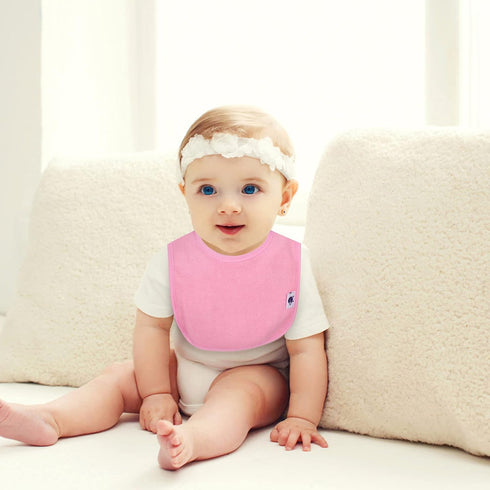 SPINFOX Unisex Cotton Drool Bibs for Infants - Waterproof Feeding Bibs