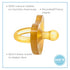(0-6 100% Simply Rubber Pacifiers - Preemie - Shorter Nipple (Less Gagging) - Small Newborn mos) - Breastfed Babies