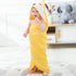 0-6T, MICHLEY Animal Hooded Baby Bath Towel Toddler Premium Cotton Absorbent Washcloth for Girls Boys Giraffe