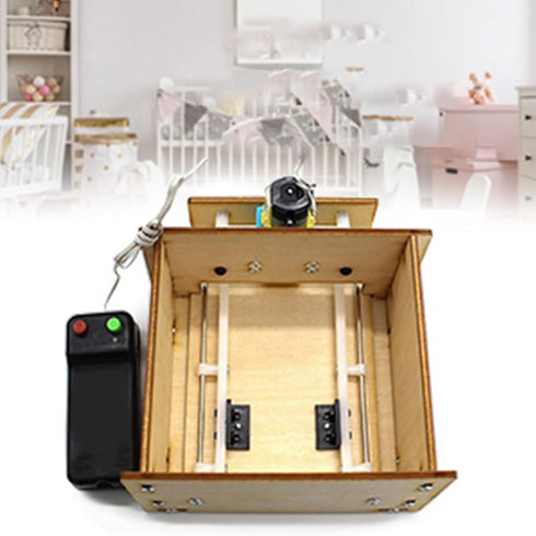 DIY Wooden Elevator Door Kit for Children - Science Educational Develop Toy Assembly