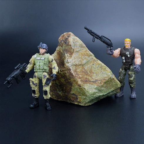 12 Pack Military Soldier Special Forces SWAT Counter-Strikes Elite Model with Weapon