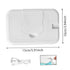 Wedhapy 45-55 Newborn Wipe Warmer Baby Wipe Warmer Portable USB Diaper Wipe Warmer Compact Wet Wipes Dispenser Keep