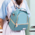 JforSJizT Pack,Nylon Backpack 6 9 Breastmilk Bottles Cooler Bag with Ice Breast Pump Bag with Cooler Compartment,Double