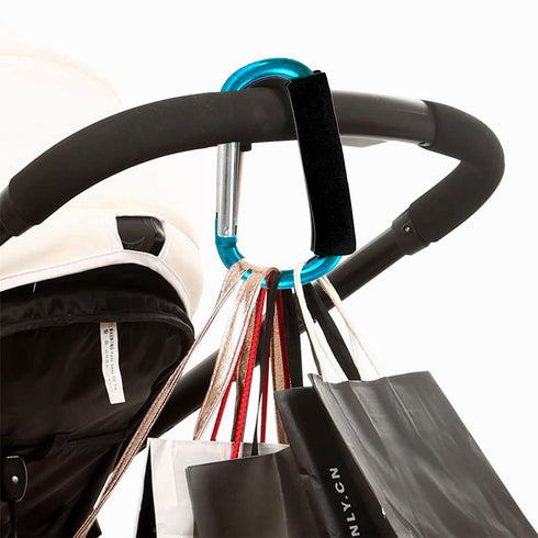 XINHUISHQZ Mommy, 2 Stroller Hooks by Baby,Large Stroller Hooks for pcs Carabiner Stroller Hook Organizer for Hanging