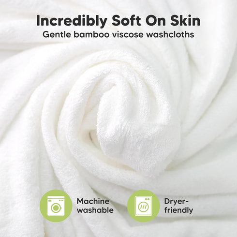 Set Hooded Baby Towel & Washcloth for Boys and Girls