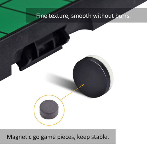 Magnetic Reversi Othello Board Game Set - Classic Educational Toy with Folding Board