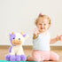 FAYUAKU 9" (9 Cow Stuffed Animals Plush Doll Kids Boys Girls Animal Purple Cow)