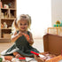 Set (6 Set) Cutting Play Food Toy for Kids Kitchen,Wooden Pizza Pretend Play Kitchen Accessories,Learning Toy Birthday