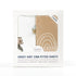 GRSSDER Stretchy Crib Sheets 2 Pack, Ultra Soft Jersey Knit Fitted Sheets, Jungle Bear/Rainbow, Universal Fit