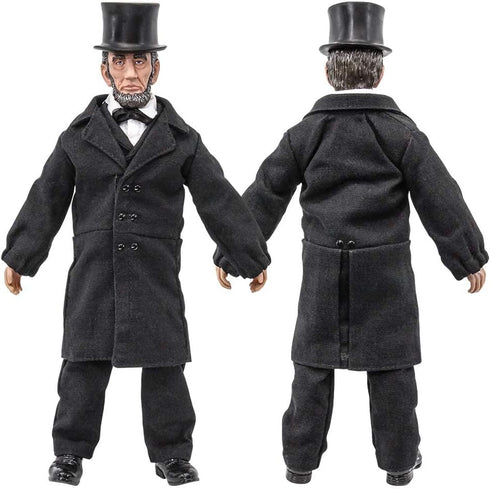 Figures Toy Company US Presidents 8 Inch Action Figures Series: Abraham Lincoln in Black Suit