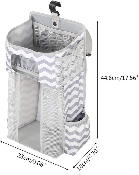 Youngy Nursery Diaper Stacker - Storage Solution for Crib or Wall