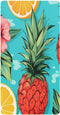Bseiialft Pineapple Fruit Teal Crib Sheets for Boys Girls Soft and Breathable Cotton