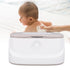 NOENNULL Baby Wipe Warmer Adjustable Temperature Large Capacity Wet Wipes Heater Dispenser with Night Light (Grey)