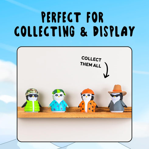 Action Figures (Bowlcut Billy) - 5 Inch Premium Molded Figurine Toy Collectible for Your Desk or Nightstand