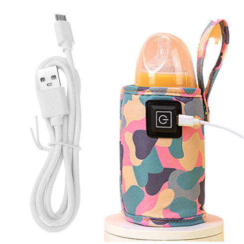 USB Milk Warmer Bag - 2023 New Fast Bottle Warmer for Travel,