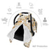 Norchzi 39x27.5 Inches Corgi Gifts for Corgi Lovers Baby Car Seat Canopy Cover Multi Use Nursing Cover for Newborn