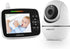 ANMEATE Baby Monitor with Remote Pan-Tilt-Zoom Camera,Large Display Video Baby Monitor with Camera
