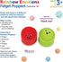Set, 24 3+, Learning Resources Rainbow Emotion Fidget Poppers Classroom Pieces, Ages Autism Sensory Toys