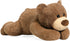 Fiosnow Weighted Stuffed Animals for Adults Brown Bear 3.5lbs 24" Weighted Plush