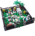 Halloween Mini Bricks Toys Set, Haunted Cemetery Building Blocks Architecture Kit, DIY Compatible with Major Brands (#1)