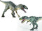 2Pcs Dinosaur Set, 15.7" Large Tyrannosaurus Rex and 12.2" Realistic T-rex, Educational