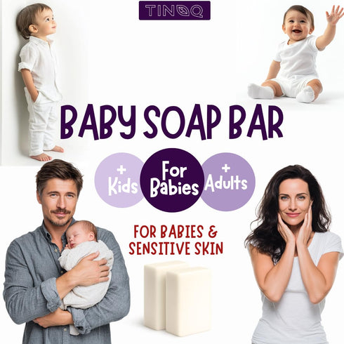 6 7 Baby Soap Bar For Sensitive Skin | Natural Bath Soap For Toddlers Kids Adults | Relaxing Organic Lavender Essential