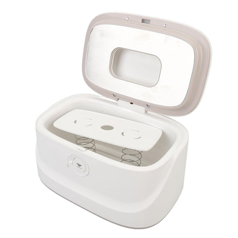 NOENNULL Baby Wipe Warmer with Sealed Flip Cover Adjustable Temperature Smart Night Light USB Wet Wipes Warmer