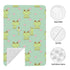 Hcpwzrf Cute Animal Frog Flower Baby Car Seat Cover & Nursing Cover - Breathable Stretch Multi-Use Cover