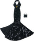 Gorgeous Handmade Doll Dress - Evening Gown with Sequin Fashion Show, Wedding Party Outfits for 11.5 inch Dolls