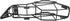 Metal Roll Cage Full Tube Frame Body Chassis for SCX10 1/10 RC Crawler Truck Parts