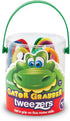 Learning Resources Gator Grabber Tweezers - 12 Pieces, Ages 2+, Fine Motor Tweezers for Kids
